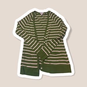 Stripe old navy cardigan